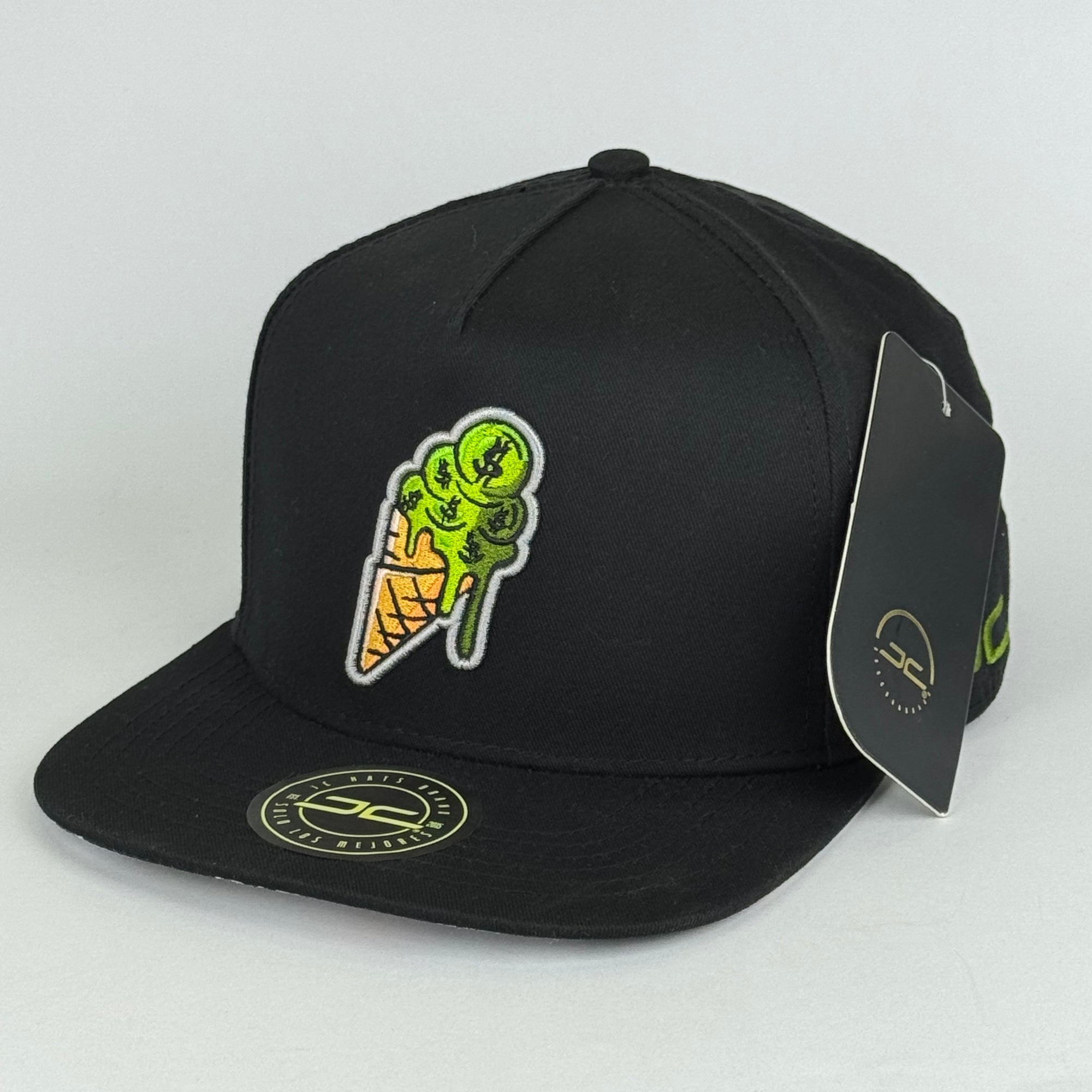 JC HATS ICE CREAM BLACK