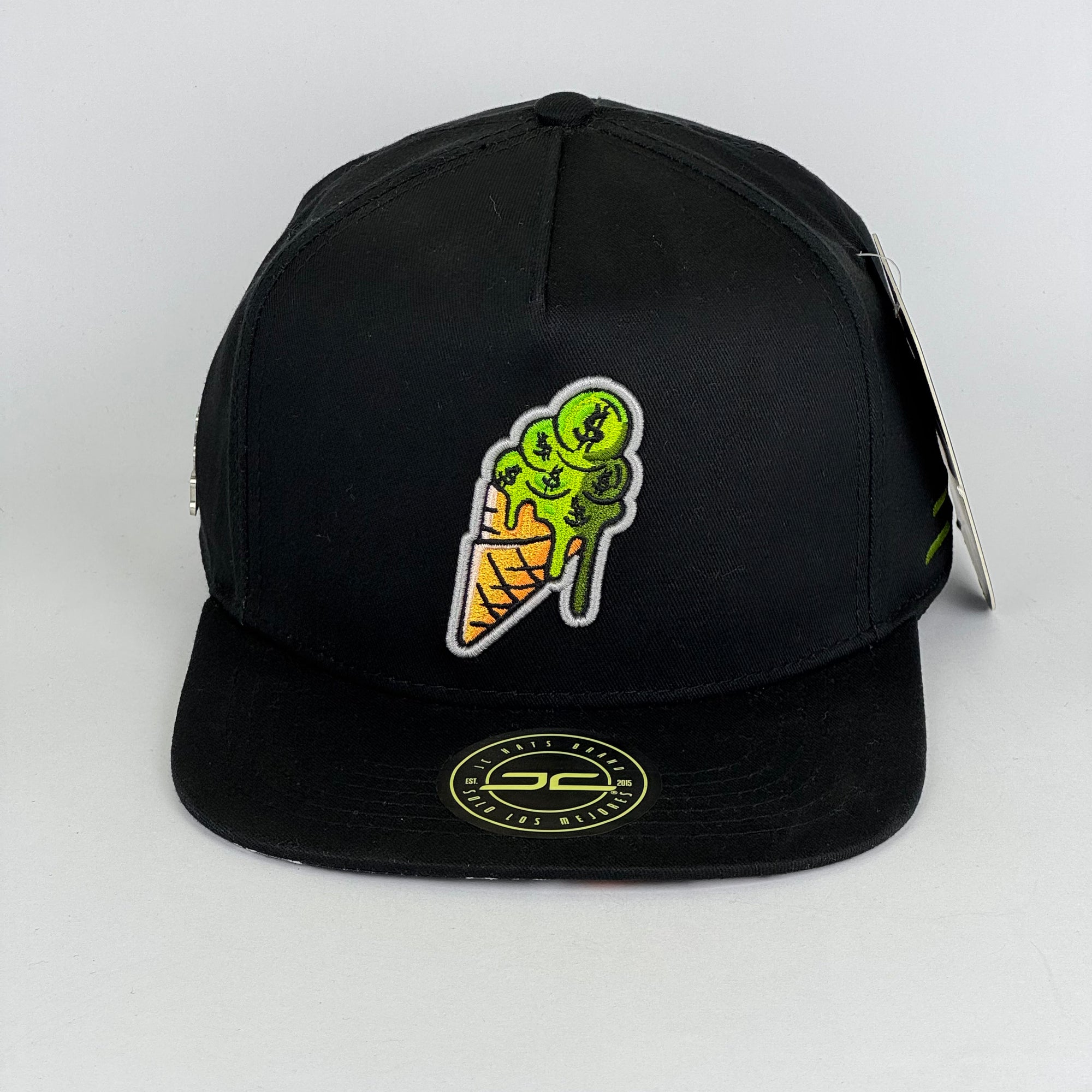JC HATS ICE CREAM BLACK