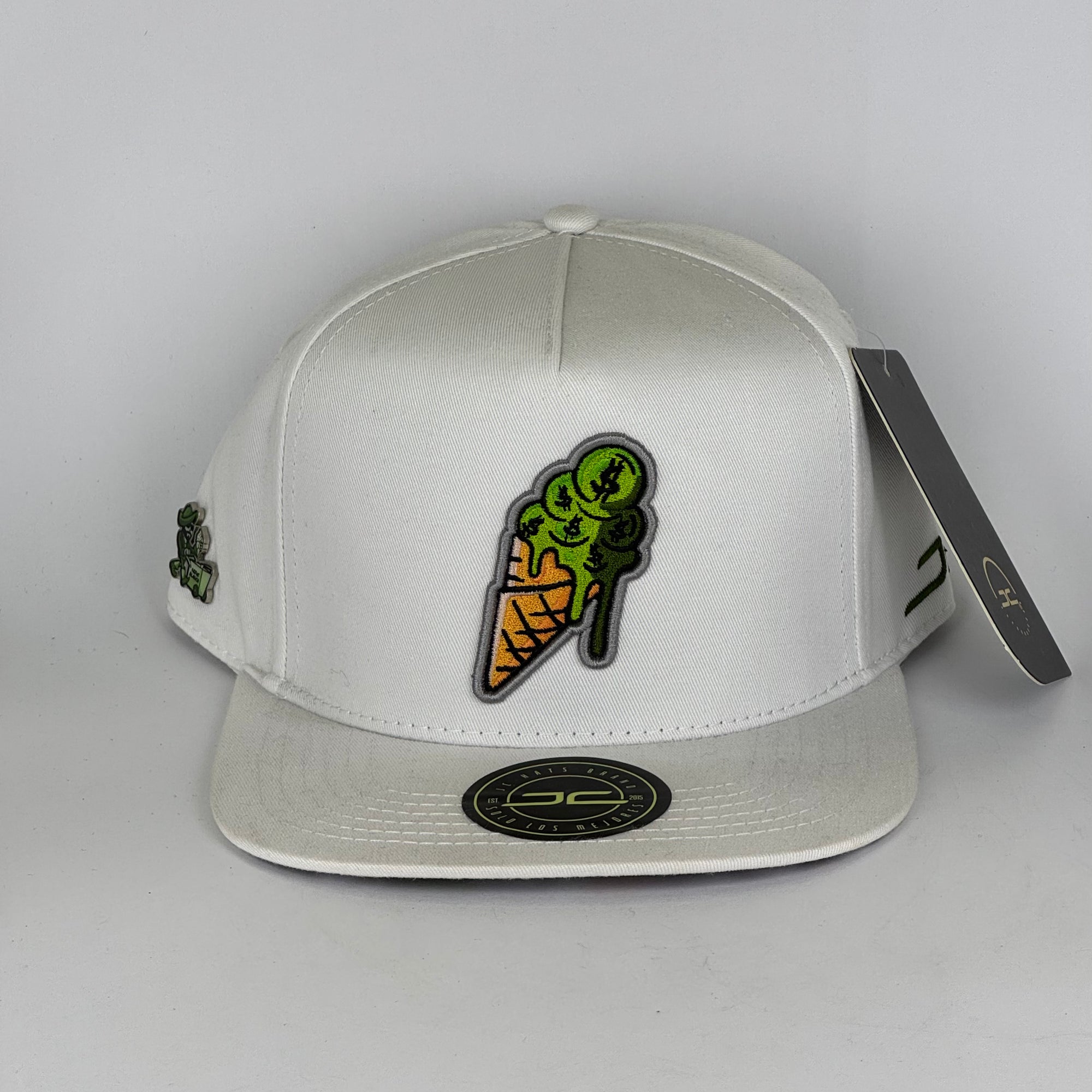 JC HATS ICE CREAM WHITE